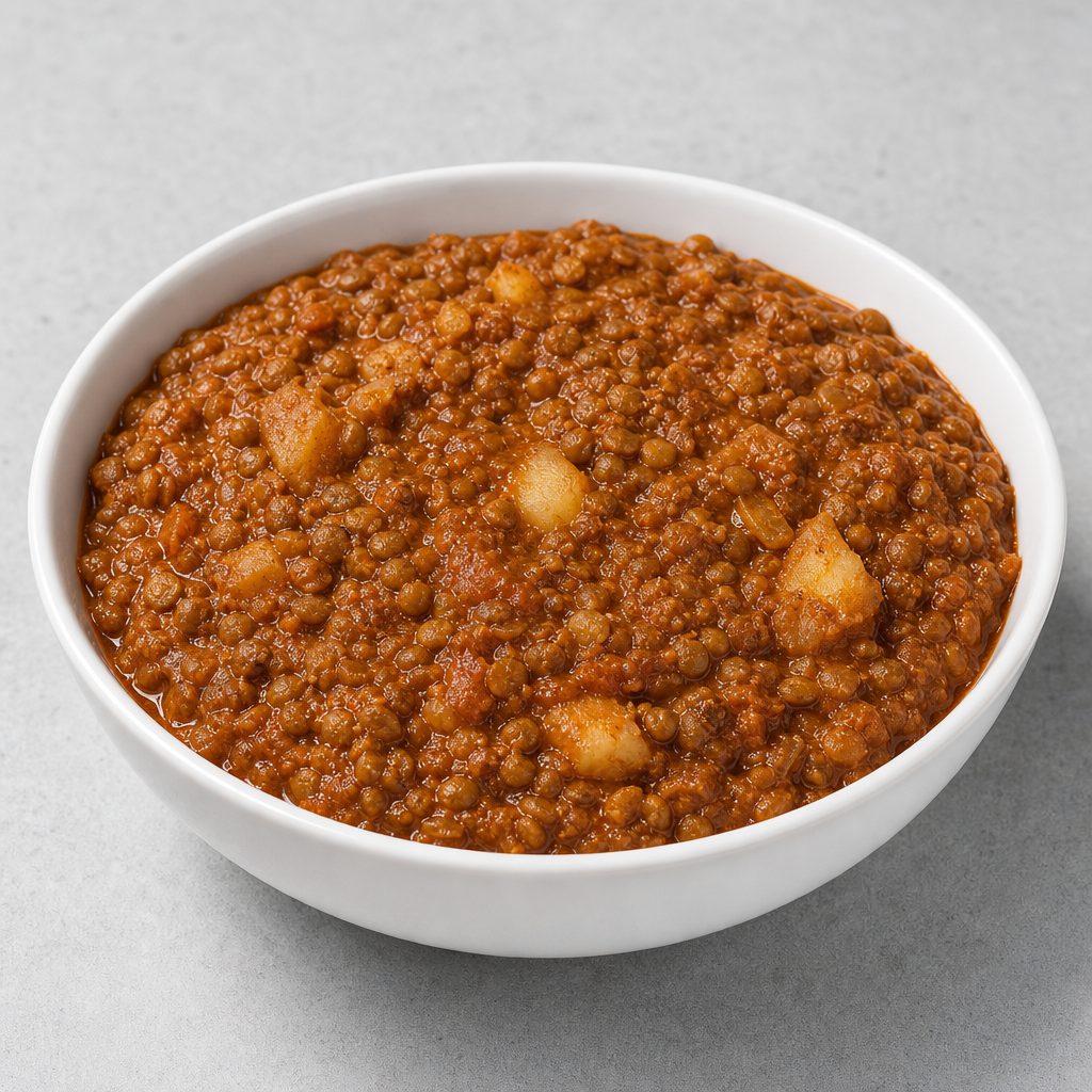 Vegan Lentils soup.
