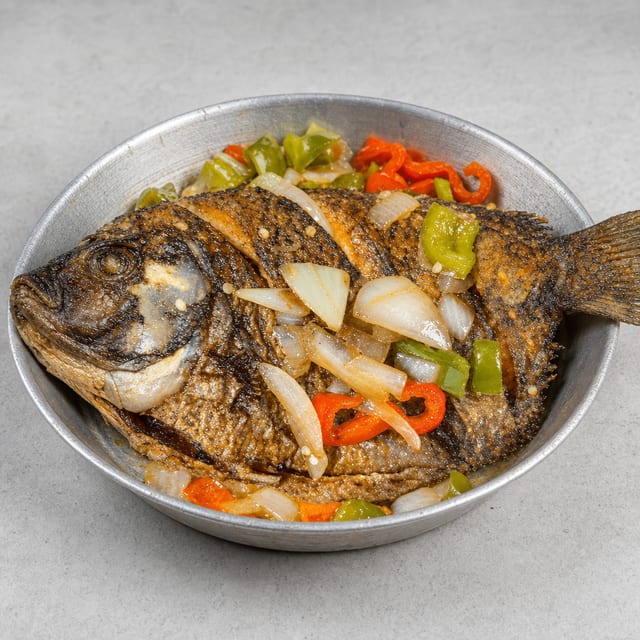 Braised Tilapia.