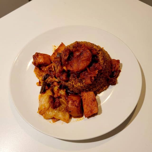 Jollof Rice.