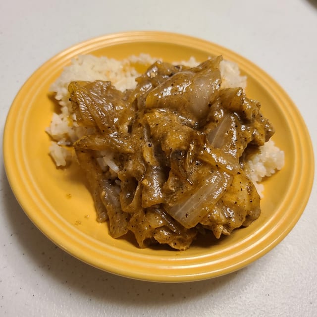 Yassa Chicken.